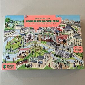 The Story of Impressionism 1000-Piece Jigsaw Puzzle - Laurence King